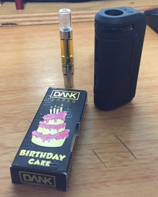 Birthday cake dank vapes cartridges